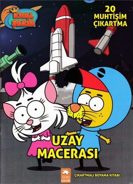 Kral Şakir Uzay Macerası Boyama