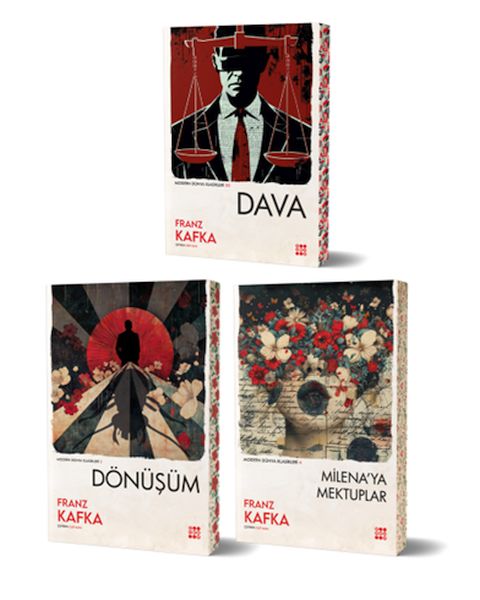 Franz Kafka Seti 3 Kitap Takım