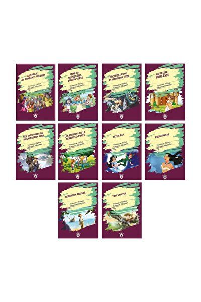 Fransızca Türkçe Karşılıklı Hikayeler 10 Kitap