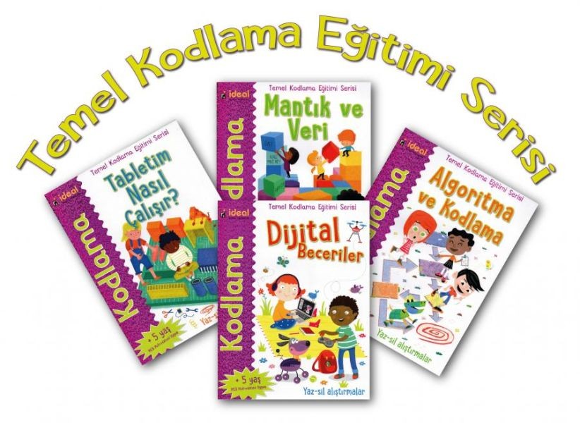 Kodlama Temel Kodlama Eğitimi Serisi 4 Kitap