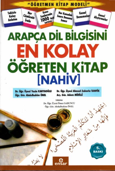 Arapça Dilbilgisini En Kolay Öğreten Kitap Nahiv