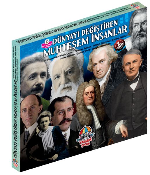 Dünyayı Değiştiren Muhteşem İnsanlar Seti 8 Kitap