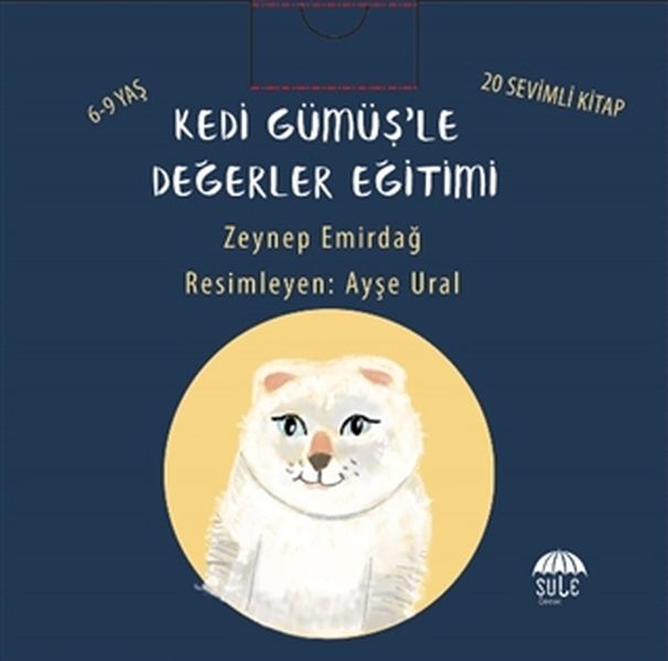 Kedi Gümüşle Değerler Eğitimi Seti 20 Kitap Takım
