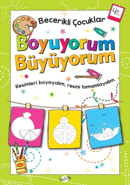 Becerikli Çocuklar Boyuyorum Büyüyorum 4 Yaş