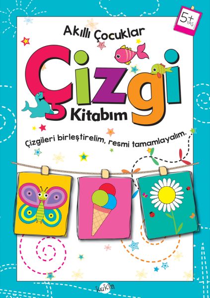 Akıllı Çocuklar Çizgi Kitabım 5 Yaş
