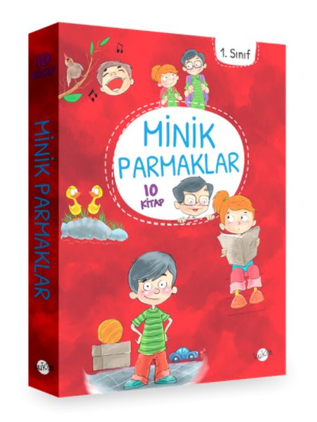 1. Sınıf Minik Parmaklar 10 Kitap