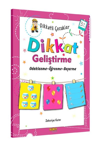Dikkatli Çocuklar Dikkat Geliştirme 3 Yaş