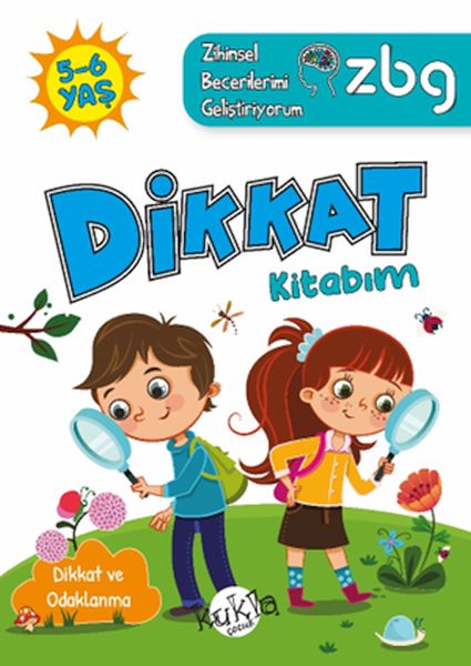ZBG 5 6 Yaş Dikkat Kitabım