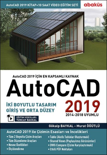 AutoCAD 2019 Video Eğitim Seti