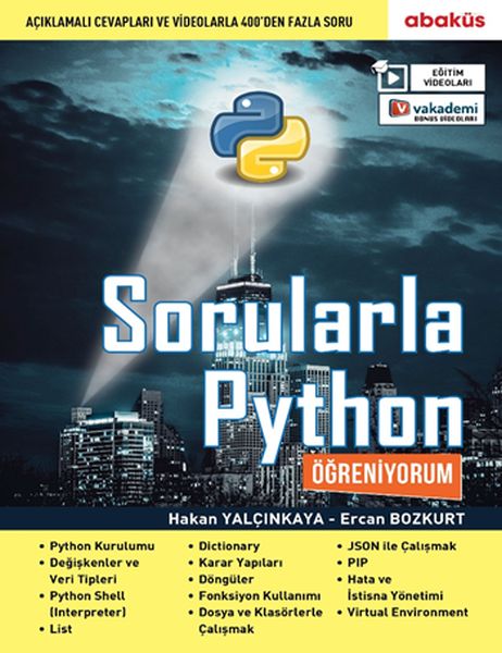 Sorularla Python Eğitim Videolu