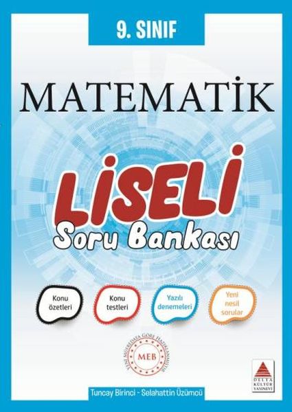 Delta 9. Sınıf Matematik Liseli Soru Bankası Yeni